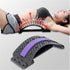 Back Massager Stretcher Equipment Massageador Magic Support Stretch Fitness Relaxation Spine Pain Lumbar Relief Back Stretcher