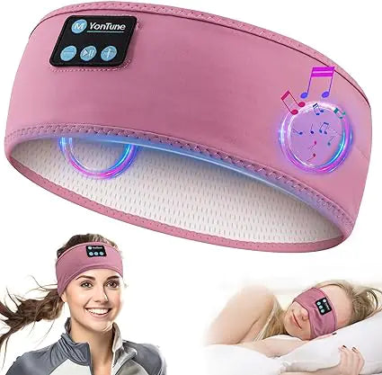 Sleep Headband Headphones with White Noise and Ultra-Thin HD Stereo Speakers