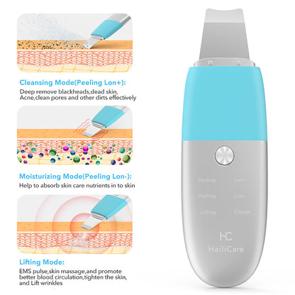 HailiCare Ultrasonic Peeling Machine Cleans The Skin And Removes Blackheads And Horny Beauty Instrument